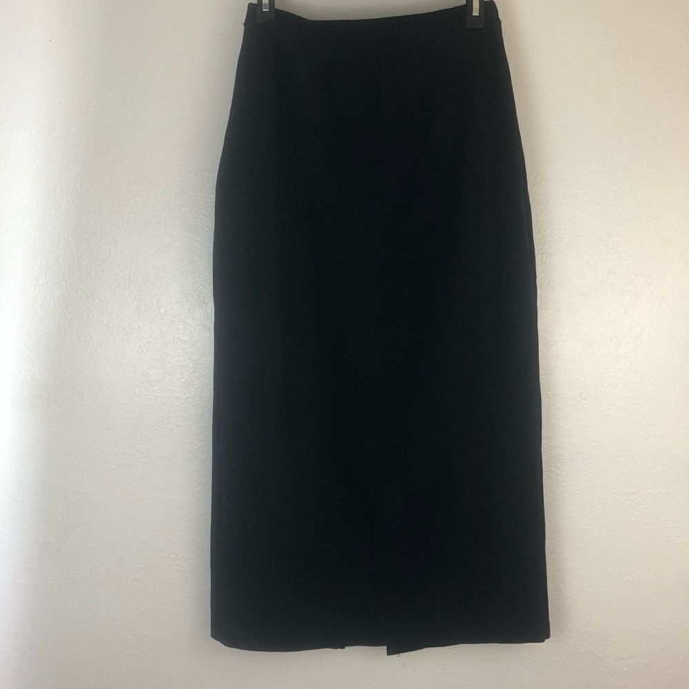 World Republic a-line black skirt size L